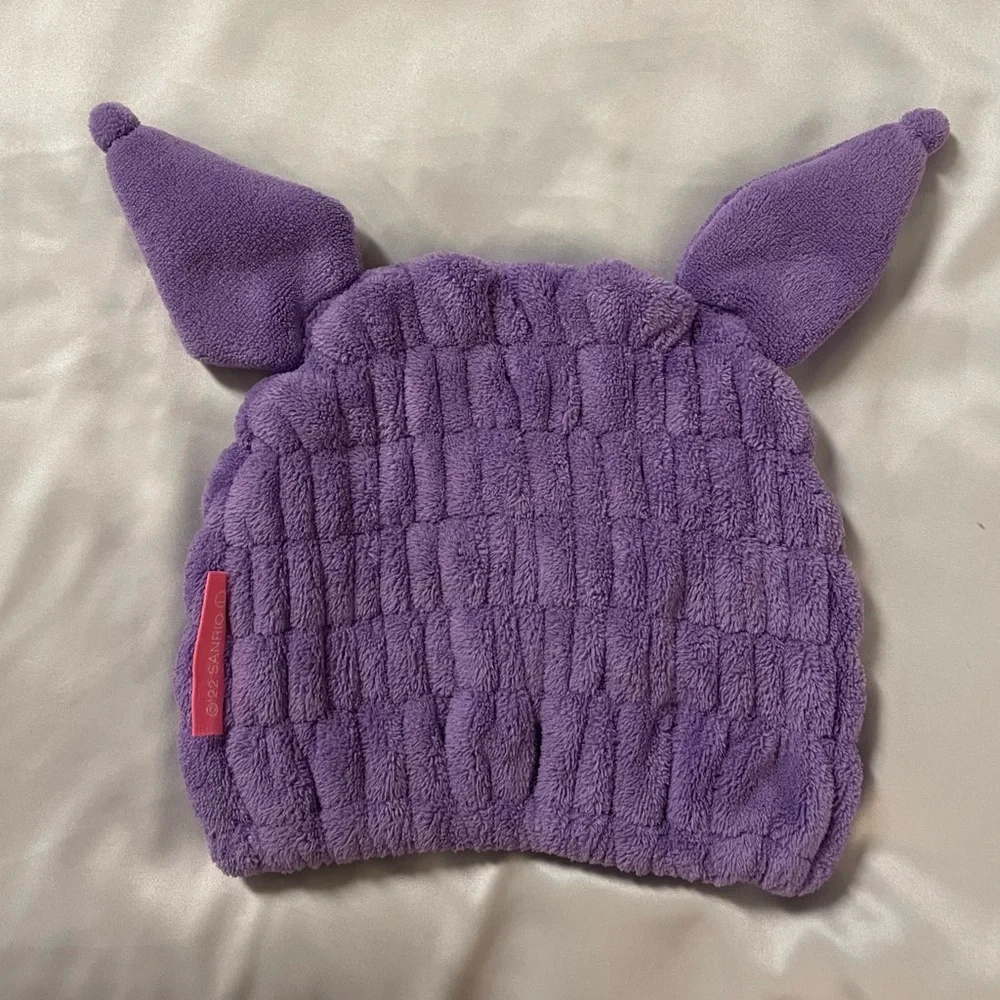 Sanrio Kuromi Purple Textured Beanie. EUC